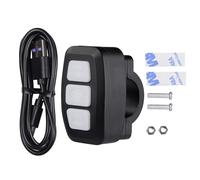 Mando a distancia para coche, botón de control de volumen inalámbrico, audio para coche, IPX6, impermeable, montado en la dirección, control inalámbrico de batería larga para vehículos y motocicletas