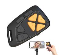 Mando a distancia para desplazamiento del smartphone - Cambia páginas sin hilos Clicker - Gira páginas silencioso inalámbrico para desplazamiento Smartphone | Para selfies grabación Tablet Laptop