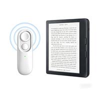 Mando a Distancia para Kobo, Pasapáginas a Distancia Bluetooth, Lectura Manos Libres, Compatible con Kobo Clara 2E/BW/Colour, Libra 2/Colour, Sage, Elipsa 2E, Blanco