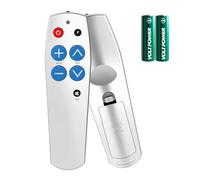 Mando a distancia para personas mayores con botones grandes, fácil de usar y configurar, mando a distancia universal para TV y dispositivos IR por cable, adecuado como regalo para personas con