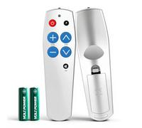 Mando a distancia para personas mayores para ver la televisión de forma sencilla y sin estrés en la vida cotidiana, mando a distancia universal por infrarrojos con 7 botones grandes, ideal para