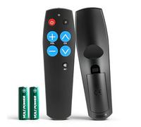 Mando a distancia para personas mayores para ver la televisión de forma sencilla y sin estrés en la vida cotidiana, mando a distancia universal con 7 botones grandes, ideal para personas mayores