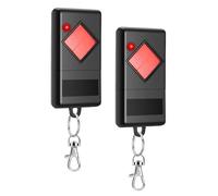 Mando a distancia para puerta de garaje, 2 unidades, mando a distancia compatible con Dicket 40,685 MHz MAHS40-01, MAHS40-04 mando a distancia, 1 botón