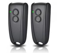 Mando a distancia para puerta de garaje 433,92 MHz compatible con transmisores manuales RSE2 y RSC2, juego de 2 piezas
