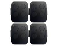 Mando a distancia para puerta de garaje 433.92Mhz Garage Door Remote Control Compatible For Rolling Code ON2 ON4 ON2E ON4E FLO2R-S FLO4R-S para puertas de garaje y persianas enrollables(4pcs)