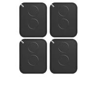 Mando a distancia para puerta de garaje 433.92Mhz Garage Door Remote Control Compatible For Rolling Code ON2 ON4 ON2E ON4E FLO2R-S FLO4R-S para puertas de garaje y persianas enrollables(4pcs-2button)