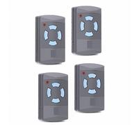 Mando a distancia para puerta de garaje de 868 MHz, paquete de 4 unidades, compatible con sistemas HSM4, HSE2, HS4 y HSM2, transmisor de señal para