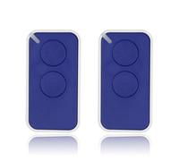 Mando a distancia para puerta de garaje INTI 2 Control Remoto 433.92mhz Rolling Code 1 ONE ON2E Transmisor De Apertura Puerta Garaje para puertas de garaje y persianas enrollables(2pcs-Blue)