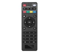 Mando a distancia para reproductor multimedia, repuesto compatible con Mini 1080p Full-HD Ultra HDMI Digital Media Player para HA0057/HA0324/HA0284 para -MKV/RM- HDD USB y tarjetas SD (HA0306)