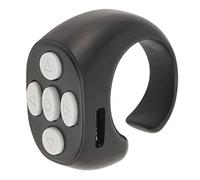 Mando a Distancia para Teléfono Móvil con Forma de Anillo, Mando a Distancia Bluetooth para Pasar Páginas, Fotos y Vídeos, Control de Volumen, Pausar Reproducción, Modelo