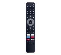 Mando a Distancia para TV, Control Remoto por Voz for Q551 Q651 A321 A431 A501 A551 CHIQ Plusham UA501U TVD2290B Negro