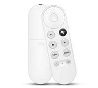Mando a distancia por voz Bluetooth para Google Chromecast TV 4K Snow G9N9N, compatible con Google TV, películas, streamer telecomando mando a distancia 4K HDR reproducción