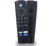 Mando a distancia por voz de repuesto para AMZ Smart TV 4k, 2ª generación, 3ª generación, control remoto de repuesto con control de voz para Toshiba Smart TV Fire-TV-Stick (2ª/3ª generación)/Lite/4K