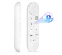 Mando a Distancia por Voz de Repuesto para Google TV Streamer 4K Mando a Distancia por Voz con zumbador, Compatible con Chromecast Google TV y Streaming, con 2 Teclas de Acceso rápido