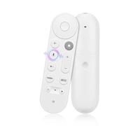 Mando a Distancia por Voz para Chromecast Google-TV-Streamer-4K/HD, Compatible con GA03131-US, GA01920-US, GA01409-US, Asistente Google Integrado, Control por Voz, Búsqueda Rápida
