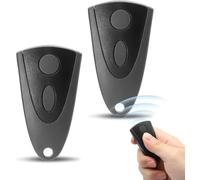 Mando a Distancia Puerta Compatible con Novotron 502 MAX43-2 512 MIX43-2, 433,92 MHz Bip Puerta de Garaje 2 Canales, Color Negro