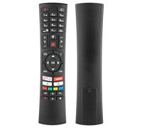 Mando a Distancia RC4390 RC4390P Compatible con Continental Edison/Telefunken TV CELED32S18B3 CELED32S419B3 CELED58S19B3 CELED65S419B3 Sustitución Controlador con Netflix PrimeVideo Botones