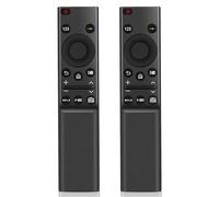 Mando a distancia Samsung de repuesto para Smart TV, universal, compatible con Smart TV, UHD, QLED, OLED, The Frame Series, con 3 botones rápidos de transmisión, Plug & Play (2 unidades)