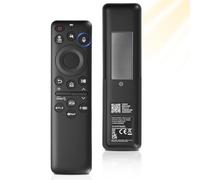 Mando a distancia solar para Samsung Smart TV, control por voz, BN59-01480 | Emparejamiento Bluetooth de 12 m | 5 teclas VOD (Netflix/Prime) | Carga de bajo brillo (100-300 lux) | ABS a prueba de golpes