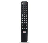 Mando a distancia TCL de repuesto RC802N universal TCL TV compatible con todos los televisores TCL Smart TV, con botón de acceso directo Netflix 32ES560 40ES560 U50P6146 U55C7006 U65X9026