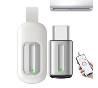 Mando a distancia telefónico adaptador IR, adaptador de teléfono inteligente infrarrojos - Mando a distancia para pequeños dispositivos IR - Accesorio electrónico Plug and Play por clase, gama de