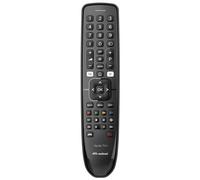 Mando a Distancia TV Meliconi 806079 Gumbody Fácil + Black, Control Simple para