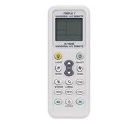 Mando a Distancia Universal Aire Acondicionado Compatible con Gree Fujitsu Samsung Galanz Carrier Midea Haier Hitachi Panasonic Aux Beko Chigo Hisense LG Mitsubishi Sanyo Sharp York Electra Splendid