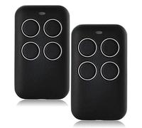 Mando a Distancia Universal BIP - 433 MHz - Iluminación Exterior Automática para Puertas de Garaje - Largo Alcance - Amplia Compatibilidad - Fácil Programación (2PCS)