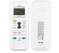 Mando a distancia universal Clim K-1028E, control remoto de aire acondicionado universal para Daikin LG Gree Midea Haier Hitachi Sharp y 1000 marcas controlador infrarrojo inalámbrico control remoto