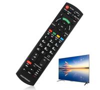 Mando A Distancia Universal Compatible con Televisores Panasonic Viera Smart TV HD, LCD, LED Y Plasma Sustituto Mando Original con Botones Netflix, My App Y Viera Link