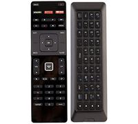 Mando a distancia universal compatible con todos los televisores inteligentes Vizio incluyendo teclado QWERTY de doble cara con luz trasera