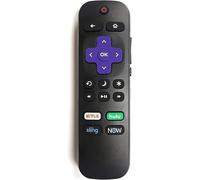 Mando a distancia universal compatible con todos los televisores Sharp Roku LC-50LBU591U LC-50LBU711U LC-55LBU591U LC-55LBU711U LC-43LBU591U LC-32LB601U LC-24LB601U LC-50LB601U LC-40LB601U LC-65Q73737