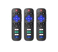 Mando a distancia universal de repuesto para Roku Smart TV, compatible con televisores inteligentes TCL Roku/Hisense Roku/Onn Roku/Sharp Roku/Element Roku/Westinghouse Roku/Philips Roku (paquete de 3)