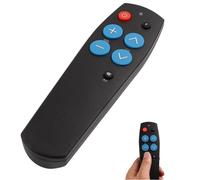 Mando a distancia universal de TV con botones grandes para personas mayores, apto para televisores y dispositivos de cable infrarrojo.