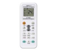 Mando a distancia universal K-1028E para aire acondicionado, compatible con LG, Samsung, Daikin, Mitsubishi y más de 1000 marcas, pantalla LCD retroiluminada, función de luz, temporizador