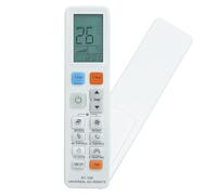 Mando a Distancia Universal para Aire Acondicionado,KT-16E A/C Mando a Distancia de Repuesto para Aire Acondicionado,Enfriar y Calentar Calor,para LG Daikin Mitsubishi Samsung Gree Midea Fujitsu etc