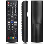 Mando a Distancia Universal para LG Smart TV,Compatible con TV Equipos LG Modelo RM-L1379 Ajuste para Mando a Distancia con Netflix Amazon Botones-No se Requiere configuración Control Remoto