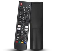 Mando a distancia universal para LG TV (todos los modelos) compatible con todos los televisores inteligentes L G LED OLED LCD UHD HDTV HDR Webos 4K 8K Smart TV con Netflix, video, botón de canales L G