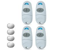 Mando a Distancia Universal para Puertas, emisor de Llavero 433.92MHz Compatible con Came Top432NA/432EE/432EV/432A/432M/432S/T432 (2)