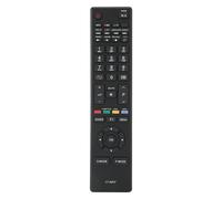 Mando a distancia universal para Smart TV, compatible con Sharp AQUOS LED LCD HDTV3D. Funciona nada más sacarlo de la caja. Diseño Plug and Play.