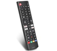 Mando a distancia universal para televisores LG compatible con televisores inteligentes 4K, 8K, OLED LED, webOS - Reemplazo para AKB76037601, AKB75095307, Netflix, Prime Video, Disney+ Streaming