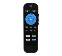 Mando a distancia universal solo para Roku TV, compatible con televisores inteligentes TCL Roku/Hisense Roku/Onn Roku/Sharp Roku/Element Roku/Westinghouse Roku/Philips Roku (no para Roku Stick y Box)