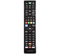 Mando a distancia Vivanco RR 240 para TV Sony IR inalámbrico negro