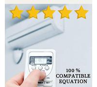 Mando Aire Acondicionado Equation - Mando a Distancia Compatible 100% con Aire Acondicionado Equation Entrega en 24-48 Horas. Equation MANDO COMPATIBLE