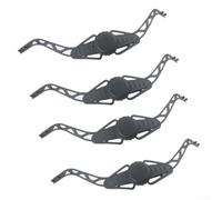 Mando Ajuste Circunferencia Casco MTB | Plástico ABS , para suave, ajuste para preciso, color negro, repuesto ideal(4 Pack)