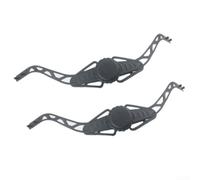 Mando Ajuste Circunferencia Casco MTB | Plástico ABS , para suave, ajuste para preciso, color negro, repuesto ideal(2 Pack)