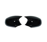 Mando Botonera Elevalunas Para BMW Para 1 3 Series E87 E88 E81 E82 E90 E91 E92 E93 07-11 Cubierta De Espejo Lateral Coche Tapa Ala Puerta Exterior(Gloss Black)