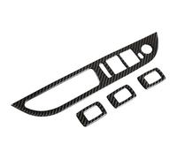 Mando Botonera Elevalunas Para BMW Para 5 Series E60 E61 2004-2010 Panel Control Elevador Ventana Interior Embellecedor Cubierta Marco Botón Interruptor Ventana(A)