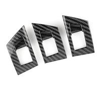 Mando Botonera Elevalunas Para BMW Para 5 Series F10 F18 2011-2017 Coche ABS Puerta Ventana Elevador Botón Marco Cubierta Embellecedor Auto Interior Etiqueta(Lhd)