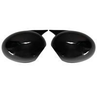 Mando Botonera Elevalunas Para BMW Para R55 R56 R57 R58 R59 R61 Cubierta De Espejo Retrovisor Lateral Para Coche Tapa Ala Embellecedor Caja Visión Trasera Exterior(Gloss Black)